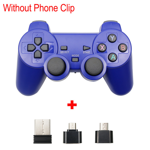 Gamepad For Android Phone/PC/PS3/TV Box Joystick 2.4G USB Joypad PC Game Controller For Xiaomi Smart Phone