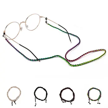 

1pcs Eyeglasses Sunglasses Spectacle Holder Neck Cord Black Lanyard Holder for Reading Glasses Eyewear Spectacles