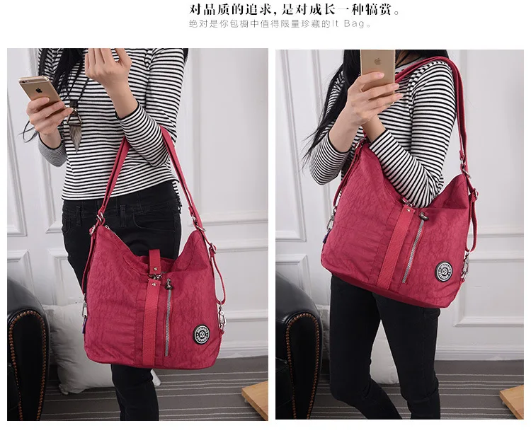 Light Multi-functional Mummy Bag Shoulder Large-Volume Mommy Bag MOTHER'S Bag Fashion Expectant Pregnant Women Nursing Backpack