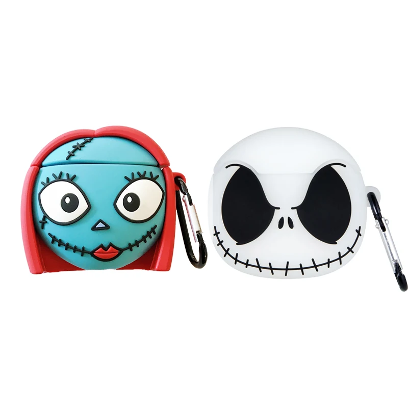 Чехол Disney для Airpods Pro 3D силиконовый чехол с аниме Салли Джек скеллингтоном