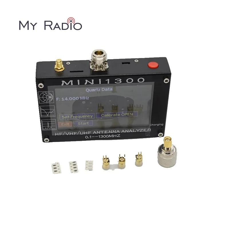 Mini1300 4," lcd 0,1-1300 MHz HF/VHF/UHF ANT КСВ антенна анализатор метр тестер