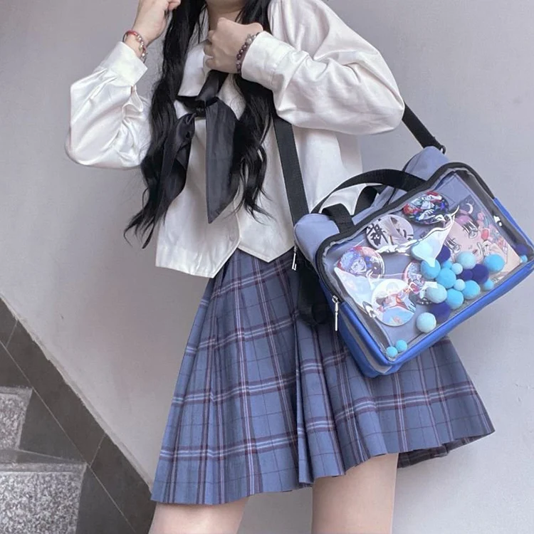 JK uniform shoulder bag Sexy Shoulder bag Cute handbags for women Teen Girls Shopper bag Handbag Japanese Ita Bag Women's bag