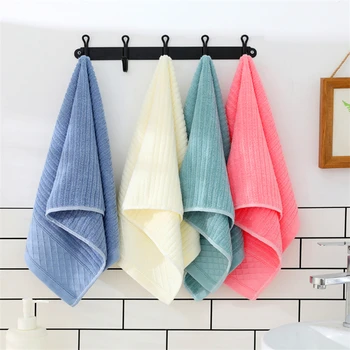 

Factory Direct Sales Cotton Towel 33 * 73cm Soft and Absorbent Household Wash Towels Can Be Customized Face Towel