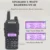 2шт UV-82 8 Вт Walkie Talkie Опционально 5 Вт Baofeng Radio UV82 Dual PTT Двухстороннее Радио Двухдиапазонное UHF VHF Радио 10 КМ Baofeng UV-82 HP