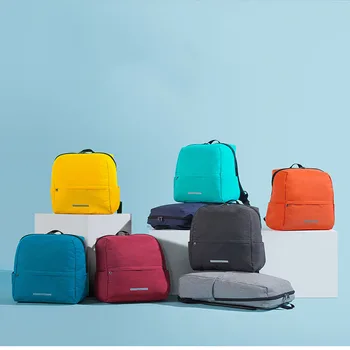 

Small backpack female backpack male ultra-lightweight mummy outdoor sports travel bag canvas leisure children's schoolbag