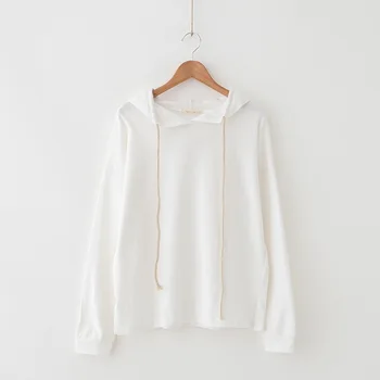 

2020 new solid color autumn and winter ladies sweatshirt casual hooded sweatshirt