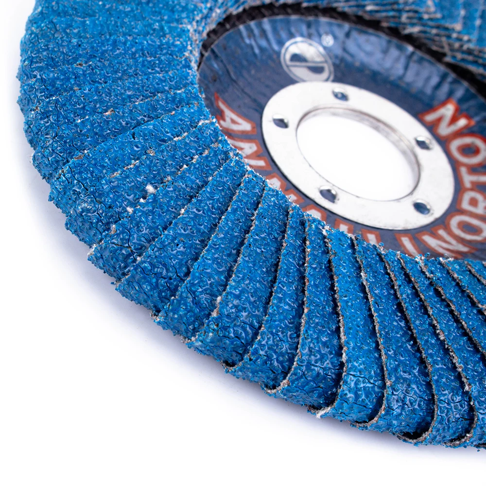 12 Dischi Lamellari 50mm Per Smerigliatrice - Grana 120 Per Legno, Metallo E Acciaio Inox - Foto 2