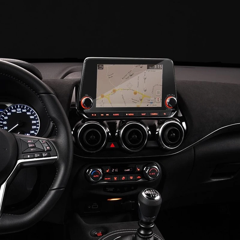 Для Nissan Juke Sentra B18-Н. В. Автомобильный Стайлинг пленка gps Навигация экран стекло защитная пленка контроль ЖК-экрана