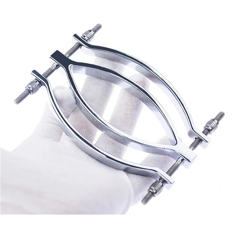 Sexy Flirt Labia Clips Vagina Spreader Clitoris Pussy Slave Bdsm Equipment Fetish Erotic Tool Sex Toys For Women Men Adult Games