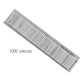 

1000Pcs F10 Staples 10mm Length Rustproof Nails For Framing Tacker Electric Nails Staple Gun Accessories Carpenter Tool