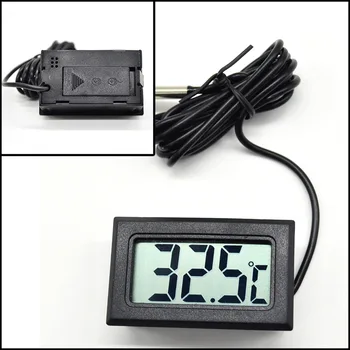 

Mini Digital LCD High Temperature Thermometer With Probe Celsius Tool Gadget Use