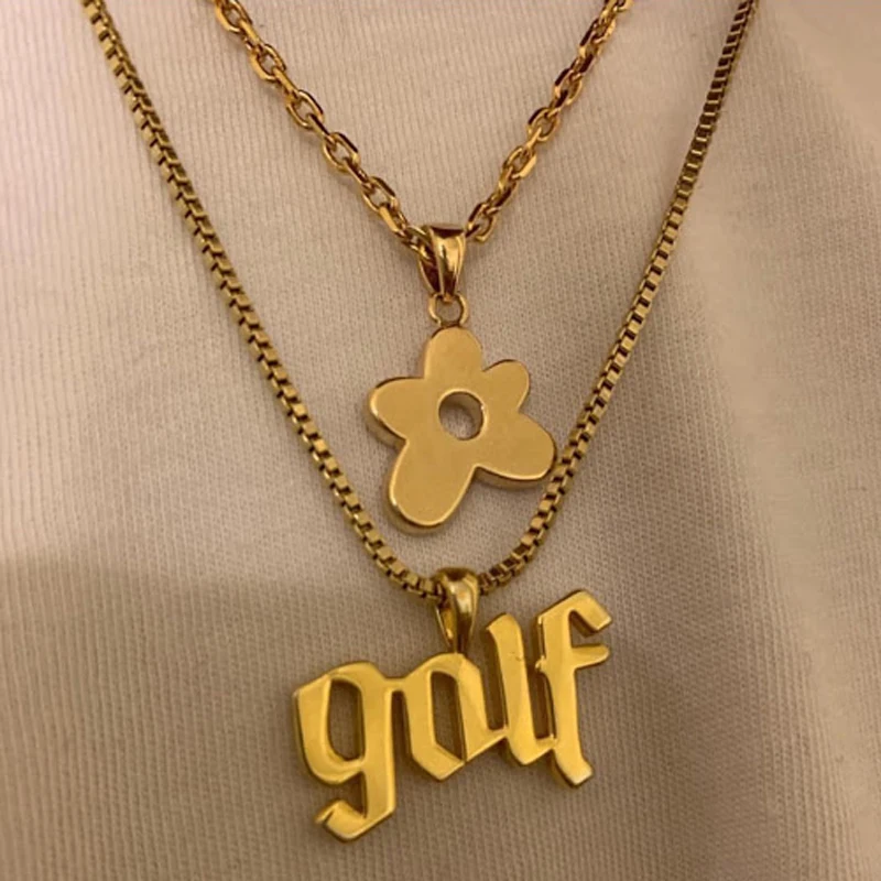 Golf Wang Gold Flower Necklace Shop - anuariocidob.org 1691067664