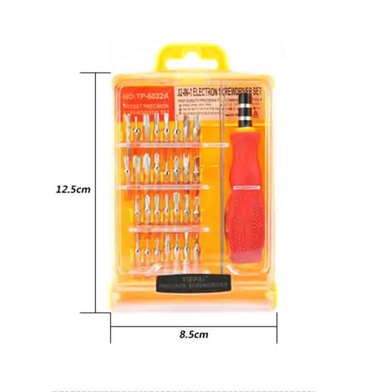 KIT DESTORNILLADOR 32 EN 1 TE-6032 – Electronica Gabriel