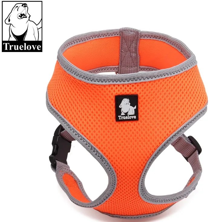 Truelove Breathable Nylon Mesh Dog Harness - Comfortable Walking Gear for Small to Medium Dogs