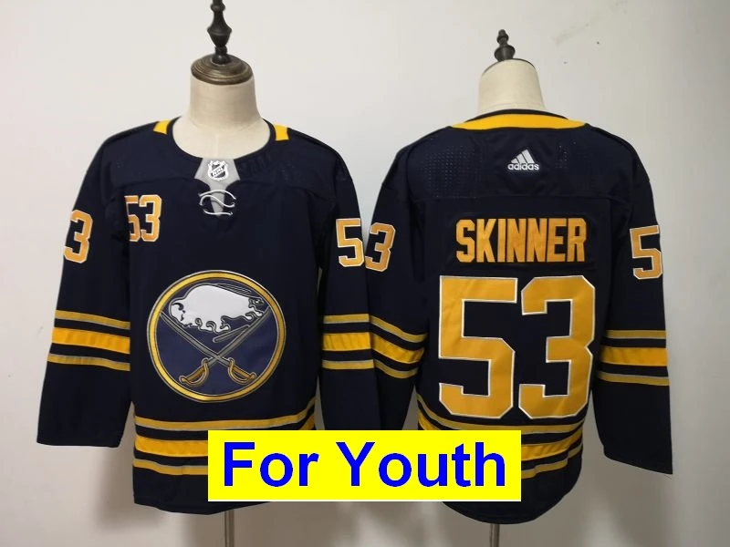Детские молодежные майки Buffalo Jack Eichel Rasmus Dahlin Jeff Skinner