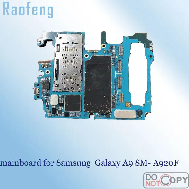 Полнофункциональная материнская плата для Samsung galaxy A9 A920f разблокированная и