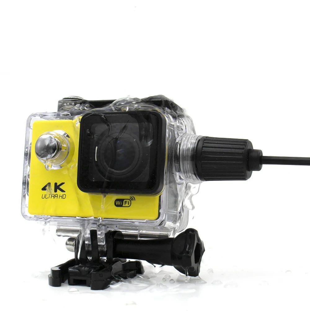 Водонепроницаемый корпус Чехол подводный 40 м зарядное устройство для SJCAM SJ4000 wifi SJ4000plus SJ7000 SJ9000 SOOCOO A8 C4 аксессуары