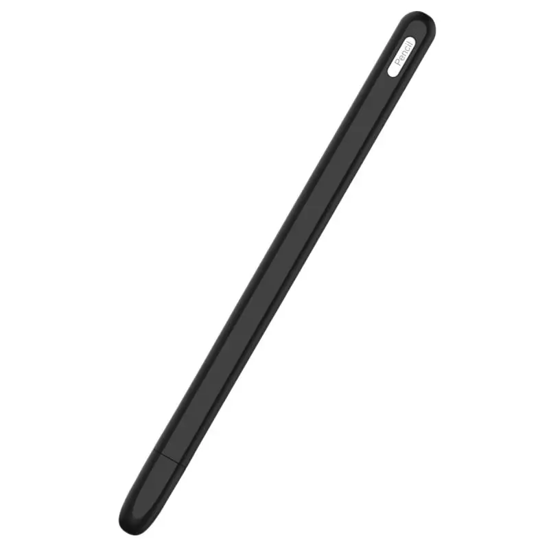 Силиконовый чехол для Apple Pencil 2 подставка держатель для IPad Pro стилус защитный чехол - Цвета: Black