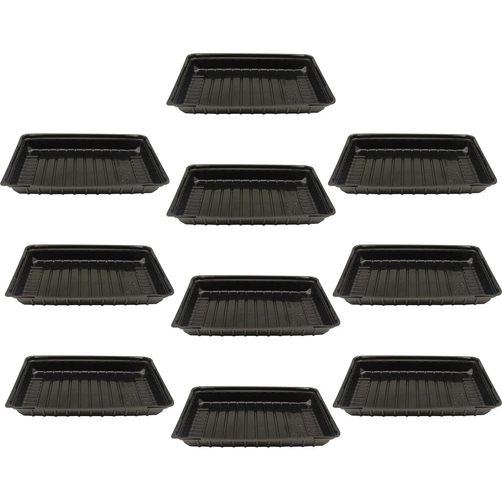 10PCS Plant Germination Tray No Drain Holes Plant  Seedling Tray Plant Germination Tray No Drain Holes Plant  Seedling Tray 