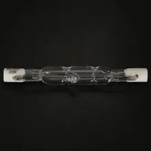 Экологичная прозрачная вольфрамово-йодная лампа галогеновая лампа Внутреннее и наружное освещение приспособление Бытовая поставка прочное стекло R7S