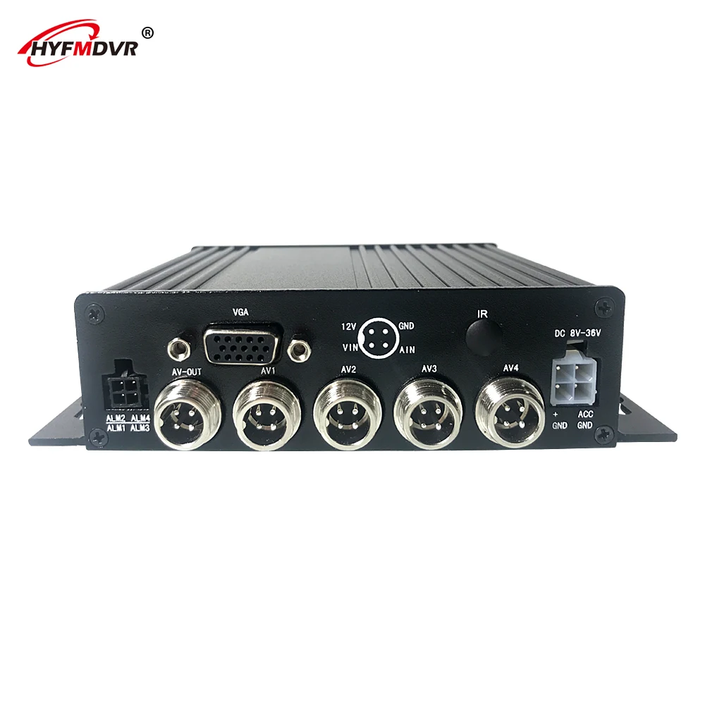 HYFMDVR 4 канал MDVR SD карта AHD 960P миллионов HD пикселей PAL/NTSC Система Мобильный DVR санитария грузовик/автобус/корабль