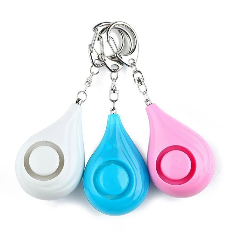 

Personal Alarm Safe Sound Emergency Self-Defense Security Alarm Keychain LED Flashlight For Women Girls Kids Elderly