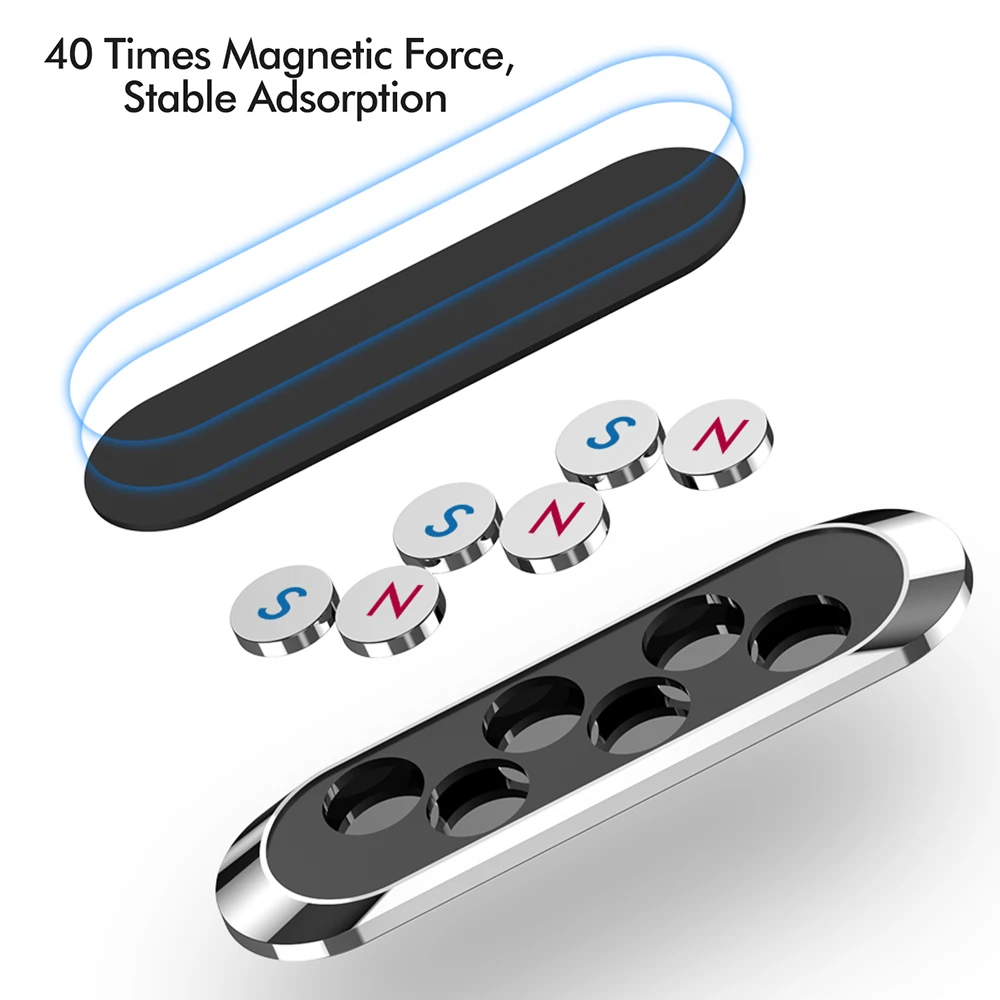 Универсальный магнитный автомобильный держатель для телефона, автомобильный держатель для приборной панели, мини-полосная паста, подставка для телефона, gps кронштейн, настенный держатель для сотового телефона, для офиса, дома