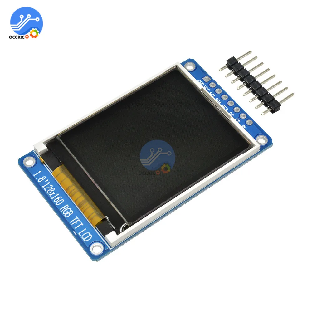 Модуль ЖК дисплея с органическим светодиодом 1 8 дюйма полноцветный RGB 128x160 TFT ST7735S