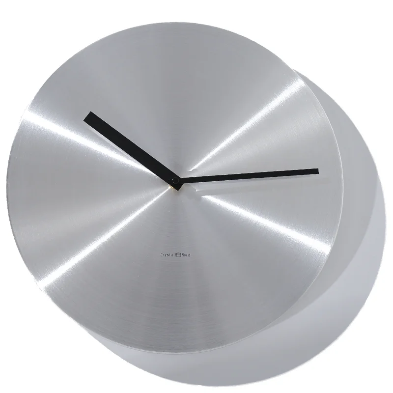 

Nordic Art Wall Clock Modern Design Metal Silent Minimalist Wall Clock Modern Living Room Zegar Metal Sheet Decoration JJ60WC