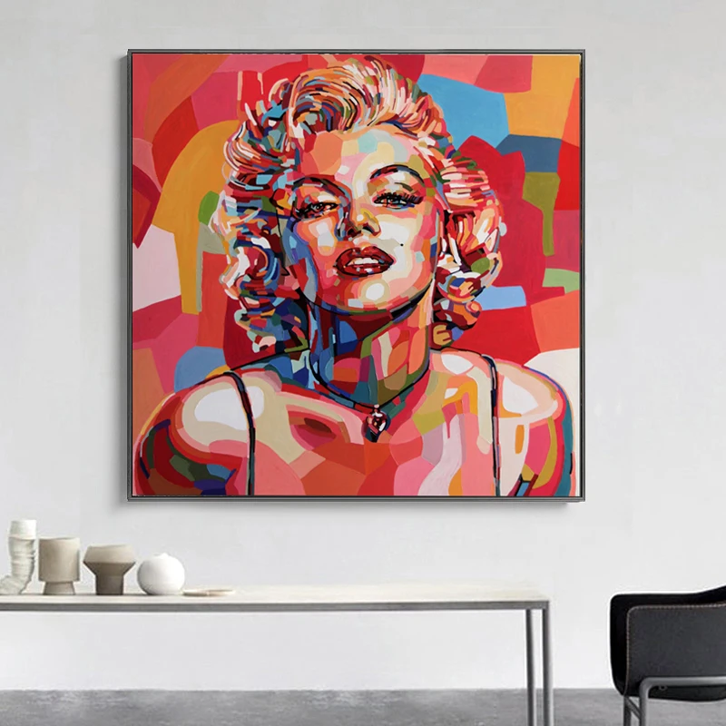 Marilyn Monroe Poster Marilyn Monroe Canvas Print Marilyn Monroe Wall Art Marilyn Monroe Home Decor Marilyn Monroe Watercolor Print