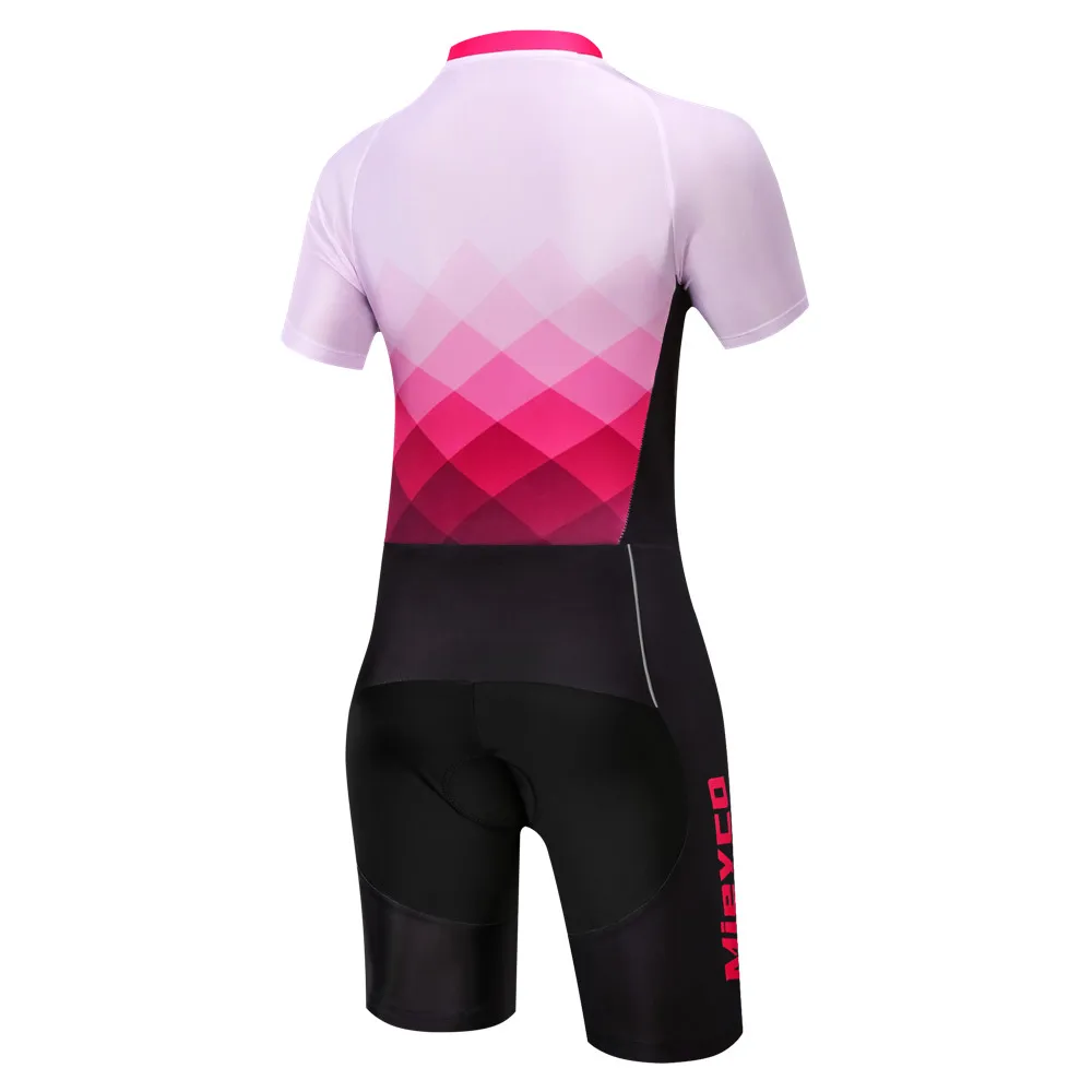 MieycoTriathlon одежда для велоспорта с коротким рукавом трикотажный комплект