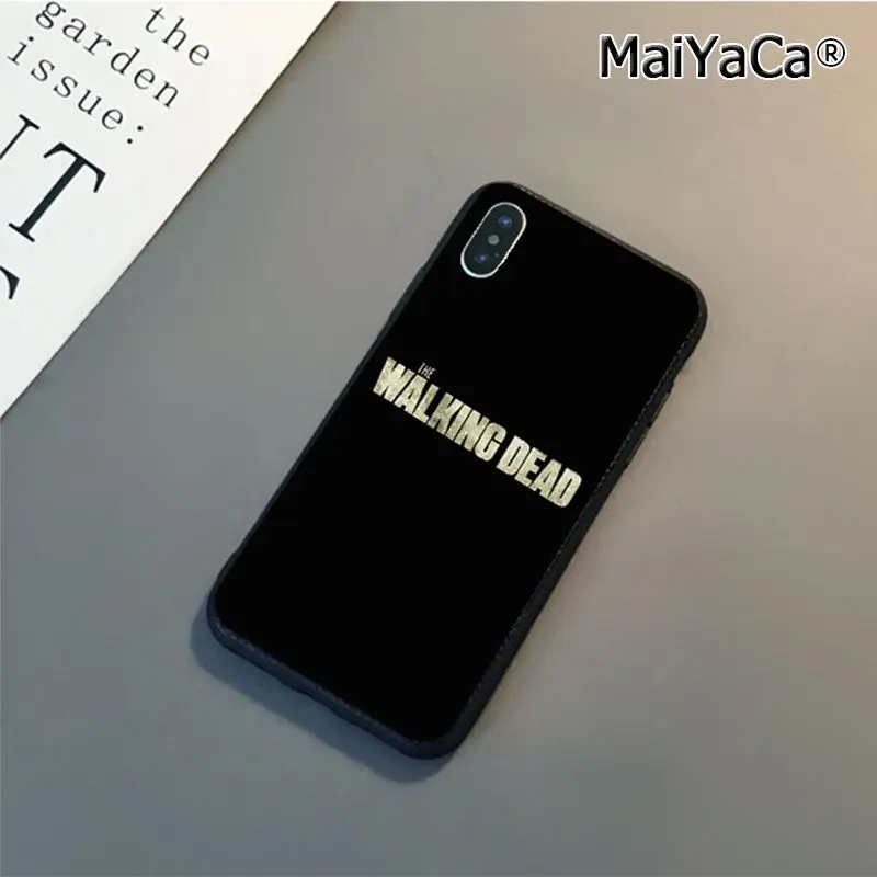 1 Чехол для телефона MaiYaCa для iphone 11 pro X se 5S 6s 6s plus 7 plus чехол walking dead hero для iphone 11 pro 8 8plus XR XS MAX - Цвет: 1
