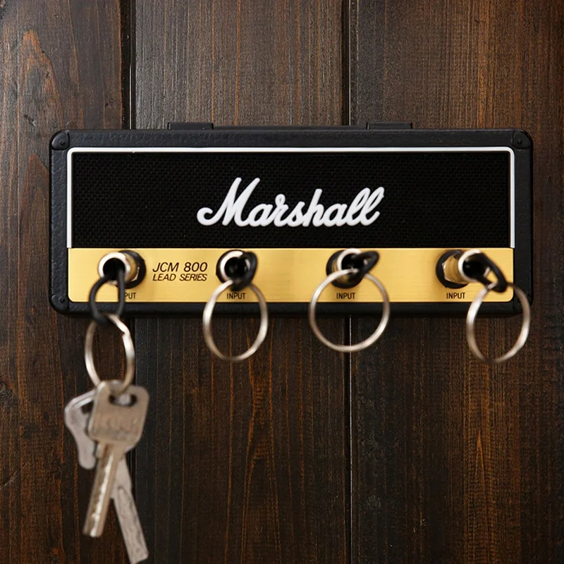 

New For Pluginz JCM800 Jack Rack Vintage Guitar Amplifier Key Keychains Hanger Wall Mounting DOM668