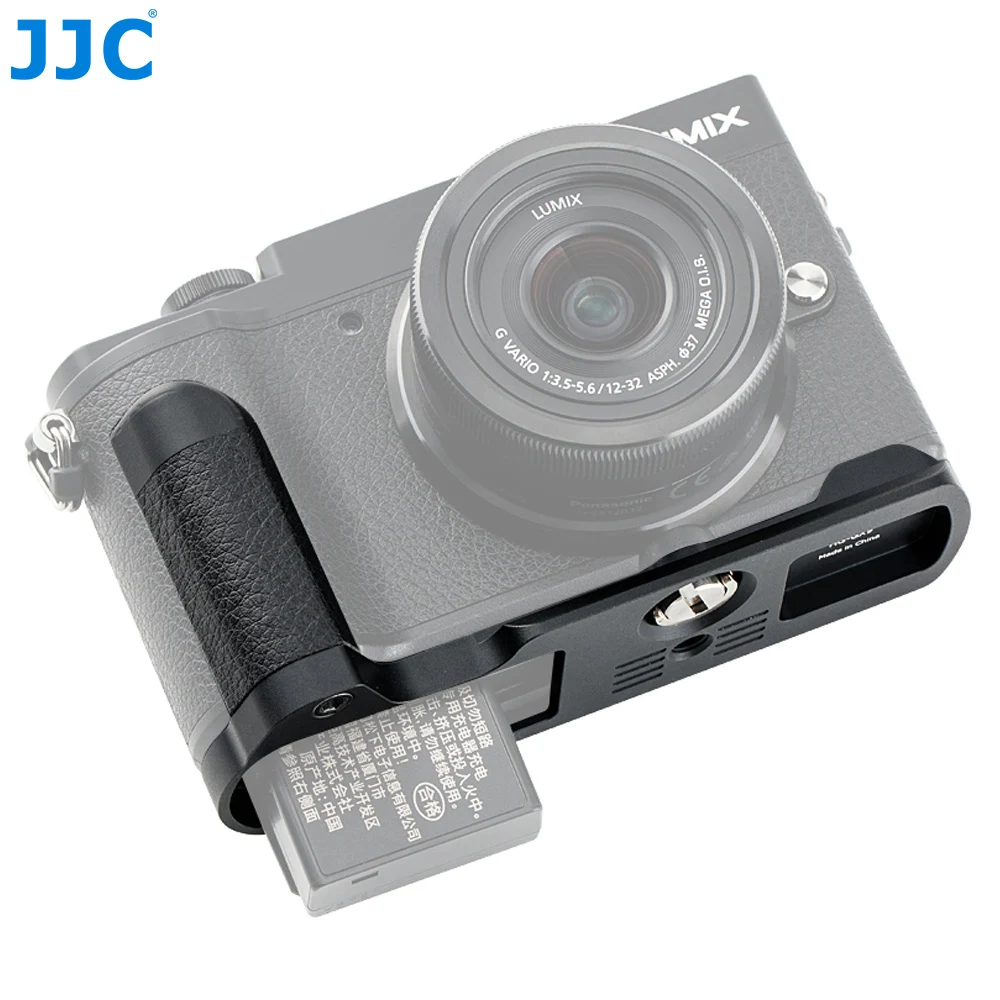 JJC быстросъемная l-образная пластина для камеры, рукоятка для Panasonic Lumix GX9 GX7 Mark III GX85 GX80 GX7 Mark II, замена Panasonic DMW-HGR2