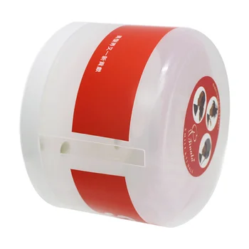 

Empty Neck Paper Dispenser Barber Neck Strip Paper Collar Tape Dispenser Roll Holder Neck Covering Paper Case Container with Suc