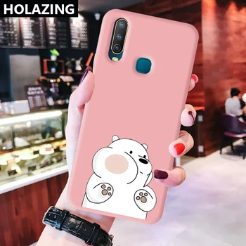 

Soft Ultra Thin Matte Case For Vivo Y19 Y17 Y15 2020 Y12 Y95 Y91 U3X U3 Phone Cases Cover Fundas
