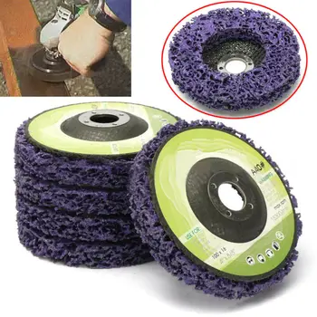 

5pcs 100*16mm 46 grit Polishing Wheel Buffing Wheel Grinder Polishing Discs Pads for Wood Polishing Metal Abrasive Wheels