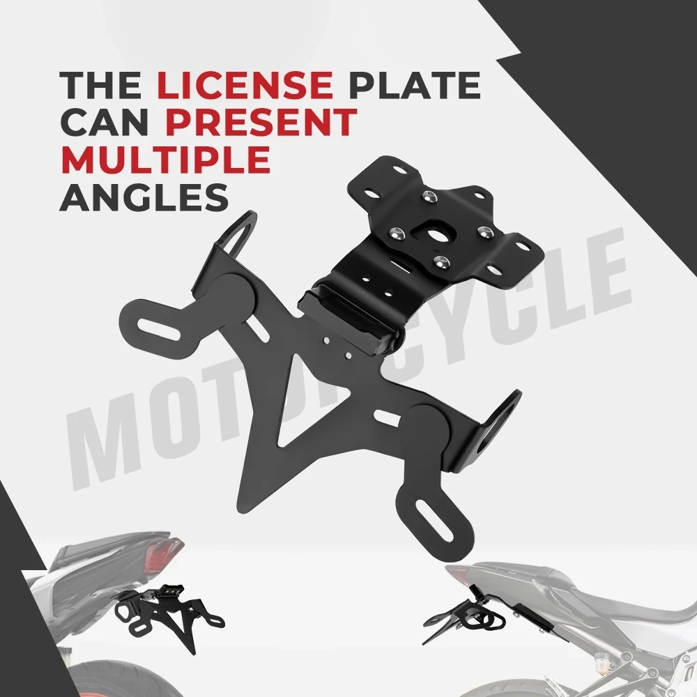 MT07 Rear License Plate Holder Fender Eliminator For Yamaha MT-07 MT 07 FZ FZ07 FZ-07 2014 2015 2016 2017 2018 2019 | Автомобили и