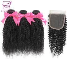 Cheap Kinky Curly Human Hair Bundles With Closure LINKELIN Mongolian HAIR Extensions 3 Bundles With Closure Remy Curly Bundles Cheap Kinky Curly Human Hair Bundles With Closure LINKELIN Mongolian HAIR Extensions 3 Bundles With Closure Remy Curly Bundles