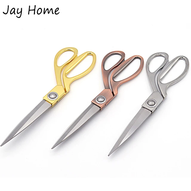 Fabric Scissors Professional 10 inch Heavy Duty Scissors Shears Leather Sewing  shears for Tailoring Dressmakers Office Crafting - AliExpress