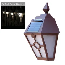 Стиль Солнечный настенный светильник стиль Солнечный свет коридора Солнечный свет прохода светильник на солнечной батарее для ограждения