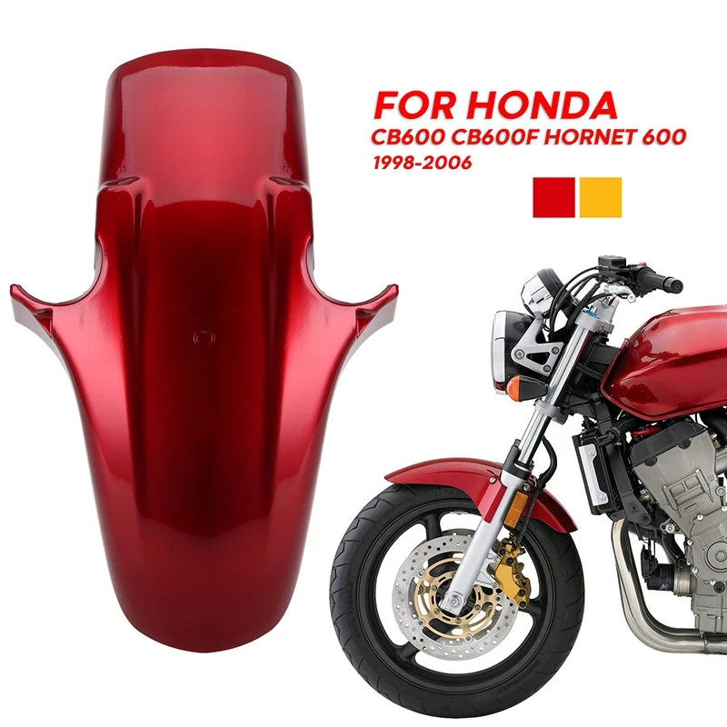 Переднее крыло мотоцикла грязи для HONDA CB600F Hornet 600 98 06 красный| |