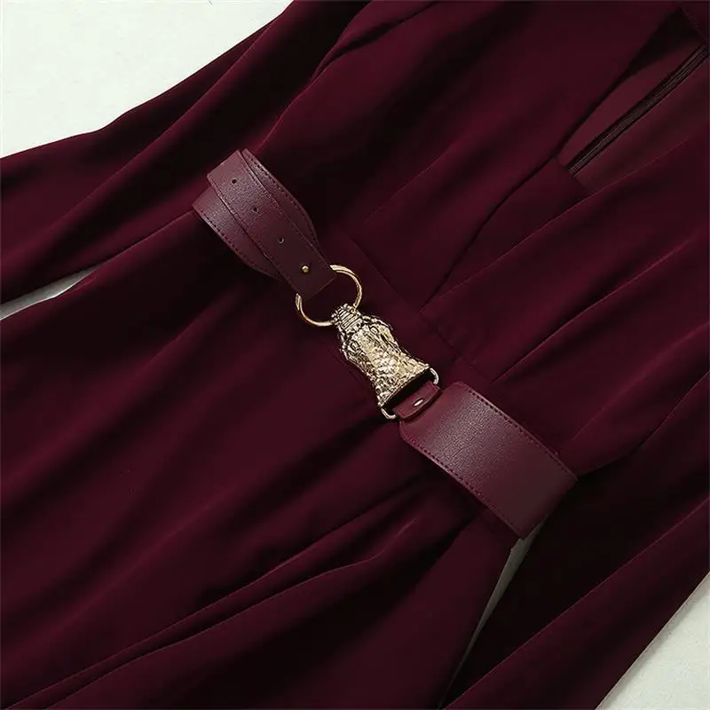 Most Buy a3kbM Women Maxi Dress 2020 High Quality Runway Stand Collar Long Sleeve Irregular Long Dress Casual Dresses NP0753A