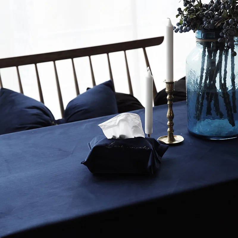 

Nordic pure color velvet tablecloth, contracted rectangular table cloth, round table cloth, multi - size multi - color house