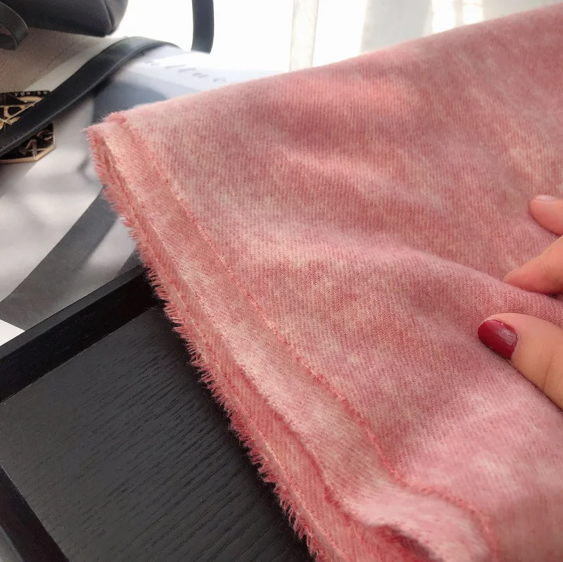 KYQIAO шарф женский pink winter scarf women South Korea style long thick solid scarf shawl палантин Sjaal Muslim Hijab