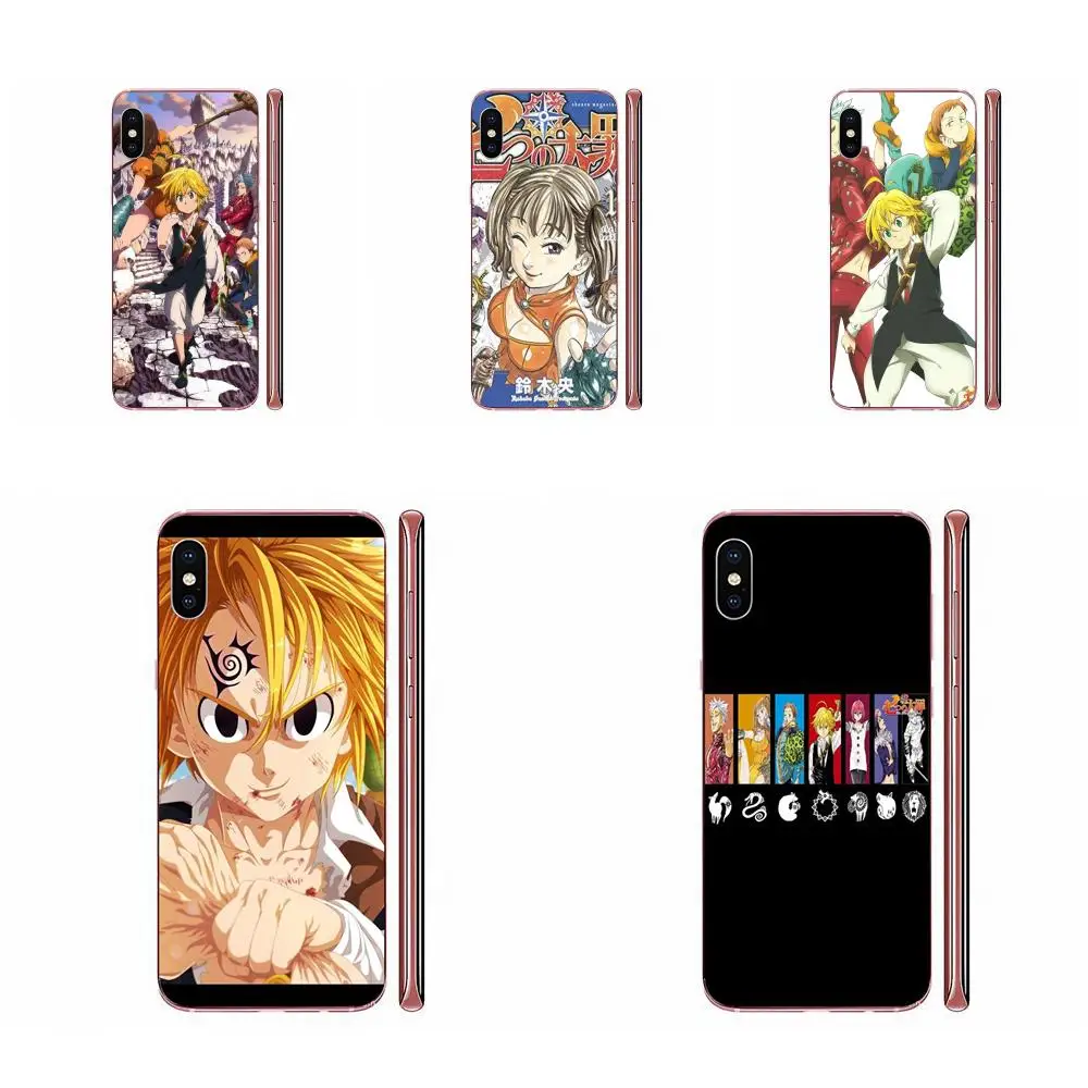 ТПУ чехол для телефона Sony Xperia Z Z1 Z2 Z3 Z4 Z5 compact Mini M2 M4 M5 T3 E3 E5 XA XA1 XZ Premium Japan Anime Nanatsu No Taizai