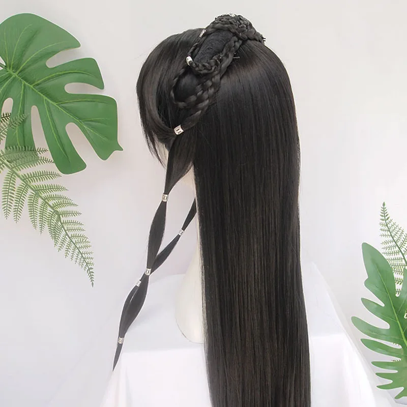 Винтажный парик WEILAI для моделирования Hanfu в китайском старинном стиле