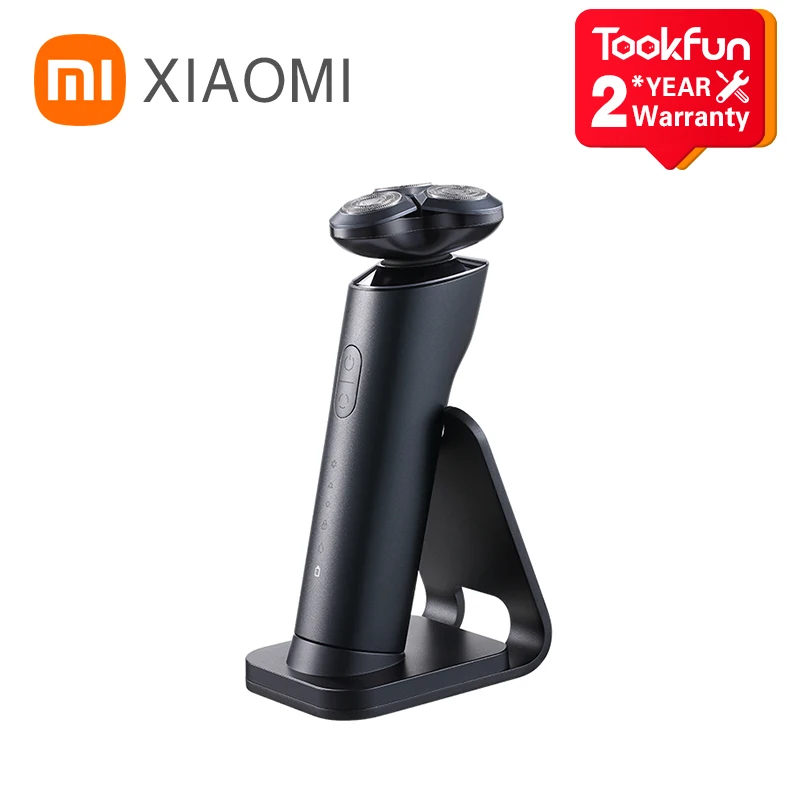 XIAOMI MIJIA Electric Shaver S700 Portable Flex Razor 3 Head Shaving IPX7 Waterproof Washable Beard Trimmer Trimer Cutter 30 day | Бытовая