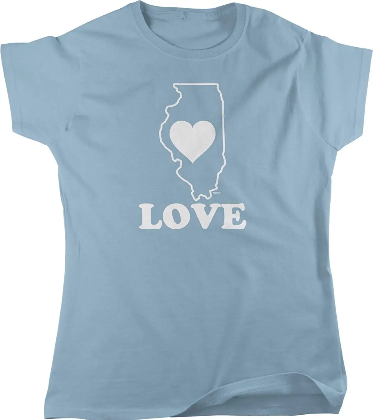 FGHFG Illinois Love Женская футболка TFGHFG Унисекс Мужская женская |