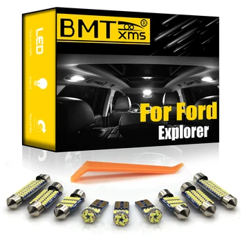 

BMTxms For Ford Explorer Sport Trac 2001-2010 Canbus Vehicle LED Interior Map Dome Trunk Light Bulbs Car Lighting Accessories